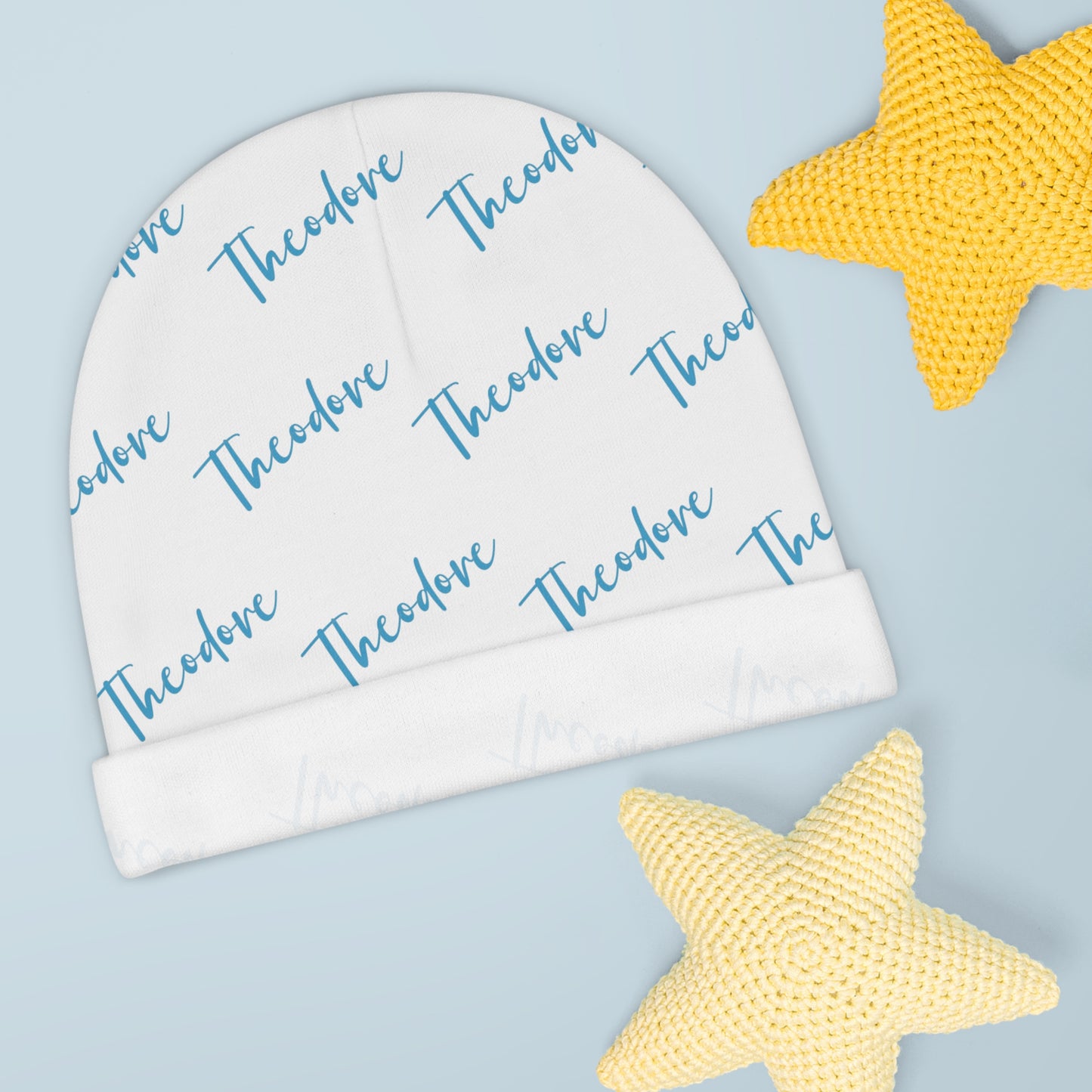 Beanie Hat - Blue Name