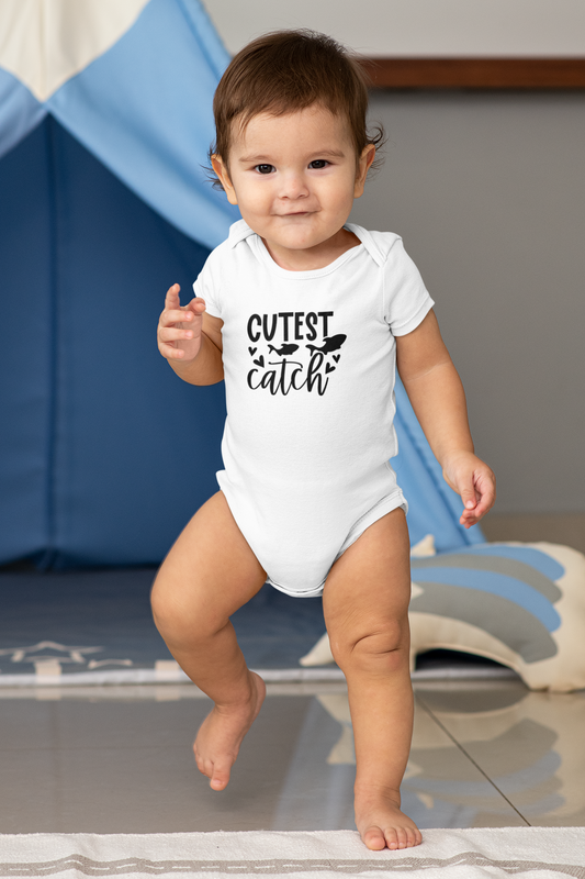 Cutest Catch - Onesie Decal Only