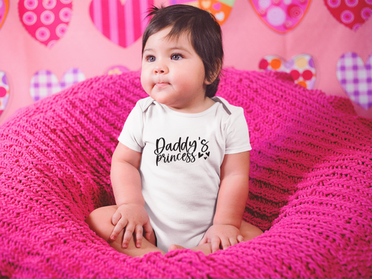 Daddy's Princess  - Onesie Decal Only