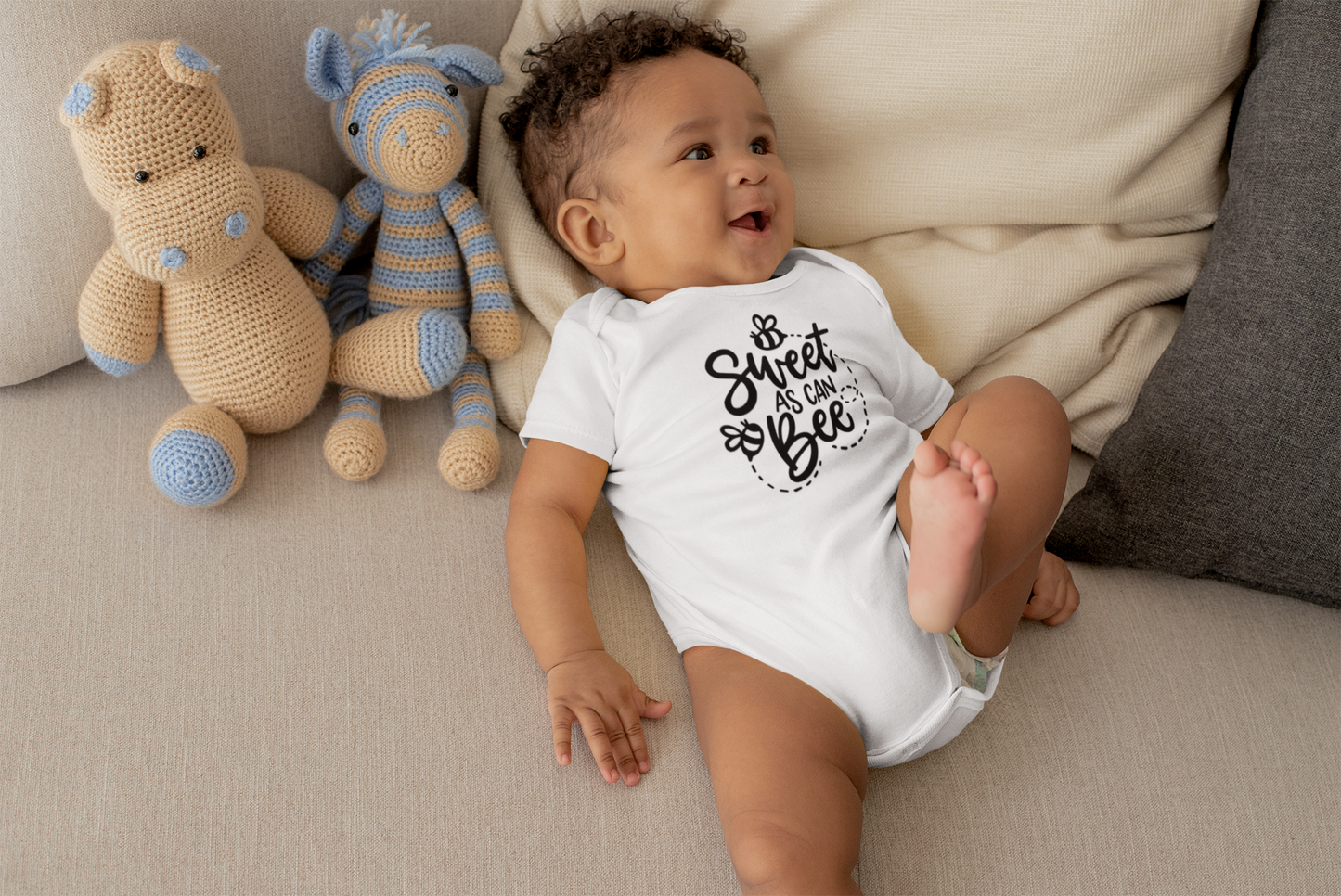 Sweet As Can Bee - Onesie Decal Only